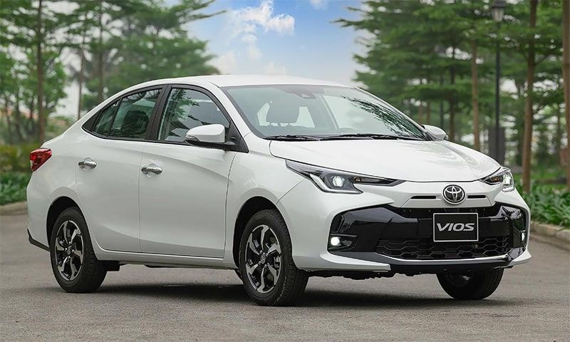 Kích thước xe 4 chỗ Vios