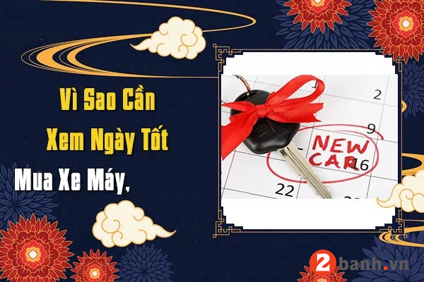 Mua xe máy có cần xem ngày tốt hay không - 1