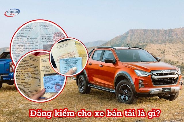 chi phí đăng kiểm xe bán tải