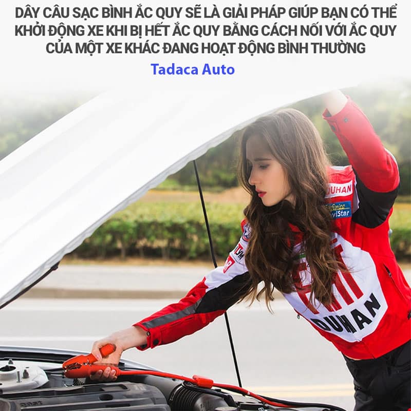 Dây Câu Bình Ắc Quy Ô Tô 3000A Chính Hãng