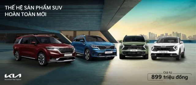Xe KIA SUV 5 chỗ, 7 chỗ gầm cao bán tại Việt Nam: Giá xe kèm khuyến mãi
