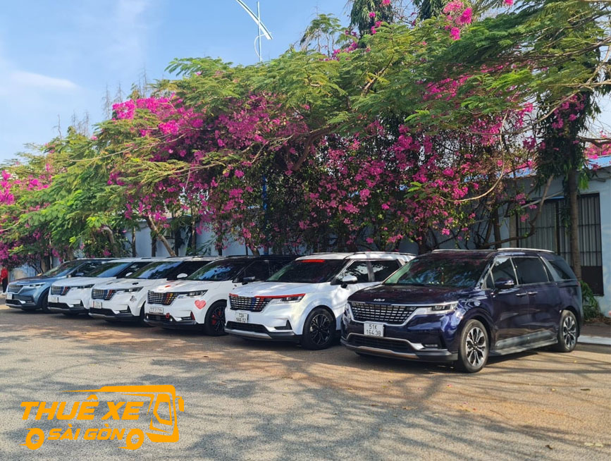 Thuê xe Kia Carnival theo tour