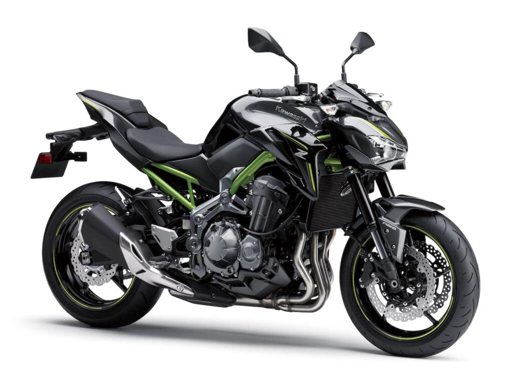 2017 Kawasaki Z900 black and green