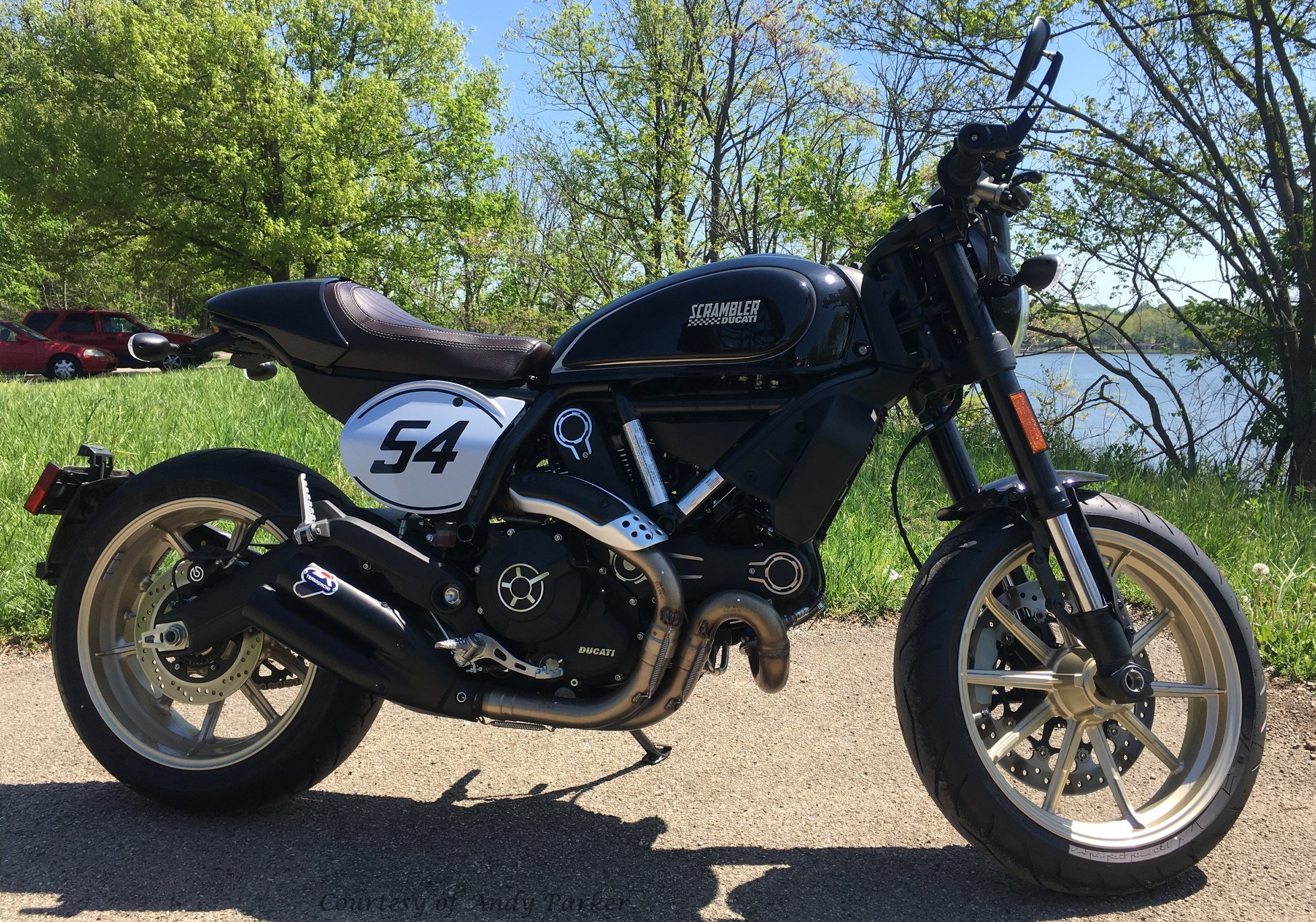 Ducati Scrambler 800 Cafe Racer Rightfrontqtr Andy Parker