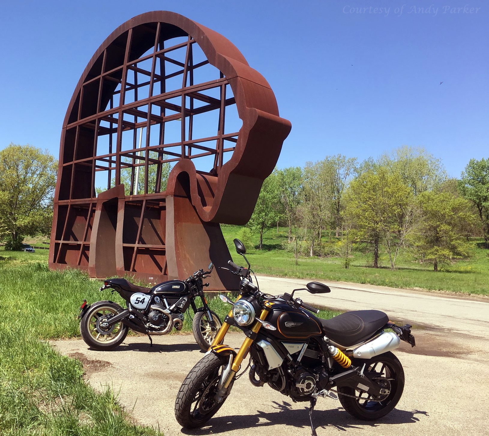 Ducati Scrambler 1100 Sport and 800 Cafe Racer Andy Parker