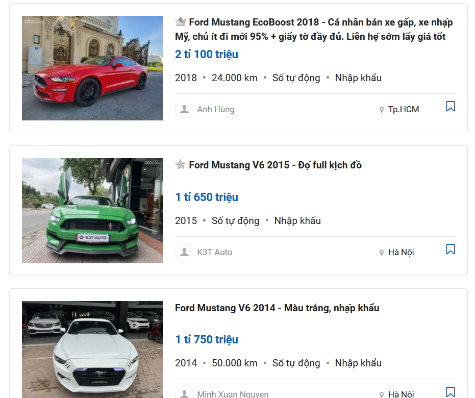 thiết kế của mẫu xe Ford Mustang qua giai đoạn phát triển a1