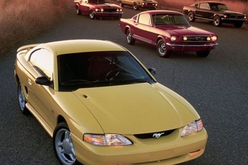 thiết kế của mẫu xe Ford Mustang qua giai đoạn phát triển a7