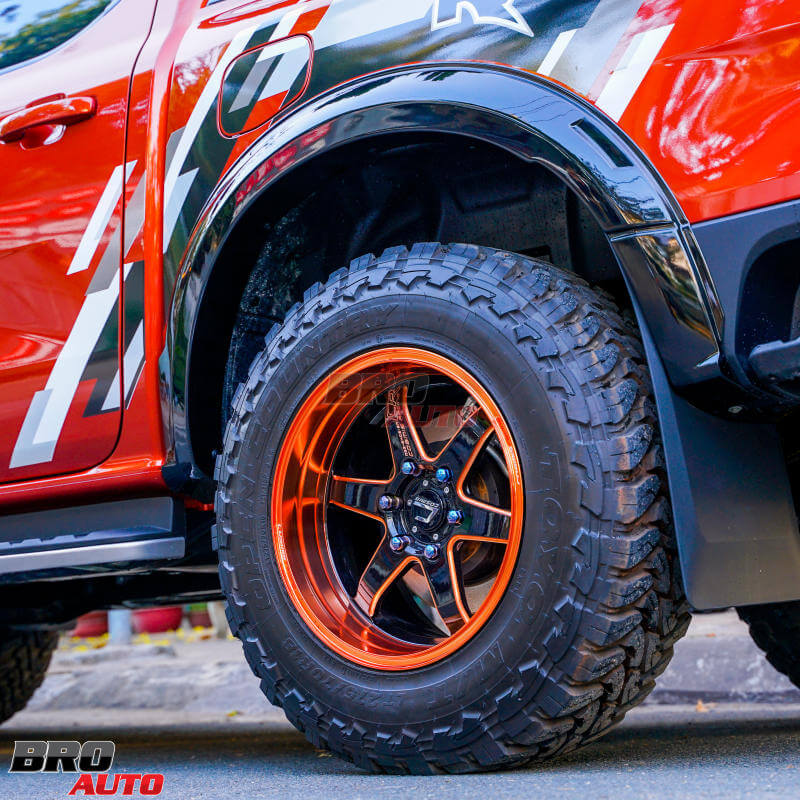 Làm mâm độ cho xe Ford Ranger 2023