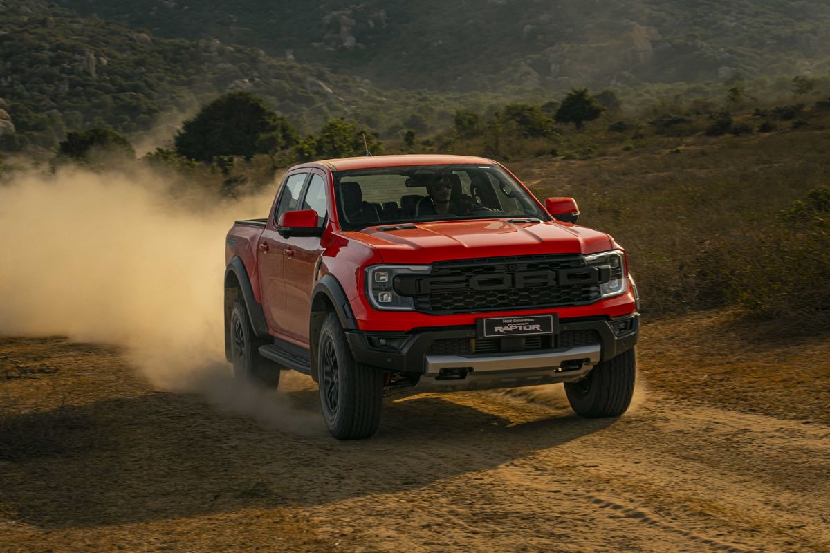Mẫu xe Ford Raptor sở hữu nhiều ưu điểm nổi bật