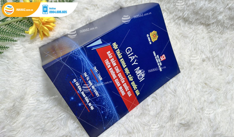 Mẫu tờ gấp giấy mời hội thảo