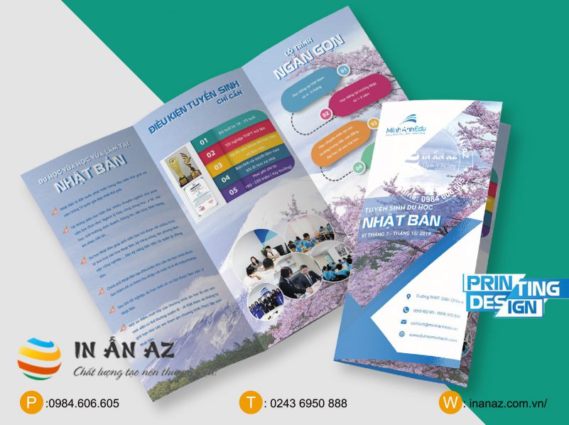 mẫu tờ gấp chuyên nghiệp - inanaz