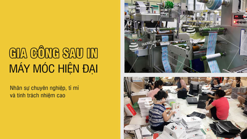 Gia công sau in