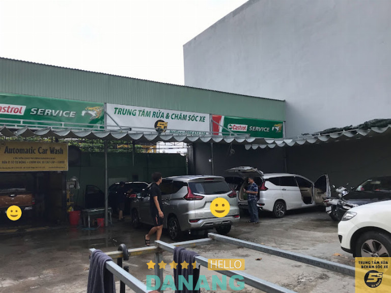 Garage và chăm sóc xe 5S, Q. Thanh Khê