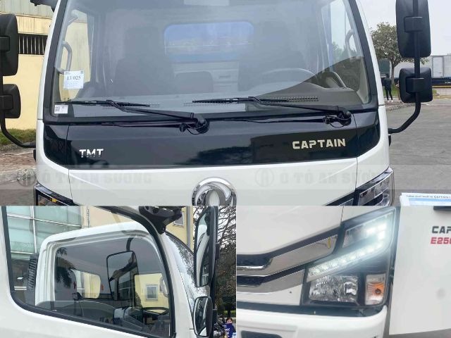 Thiết kế ngoại xe tải TMT 2.3 tấn Captain E250 hiện đại, mạnh mẽ