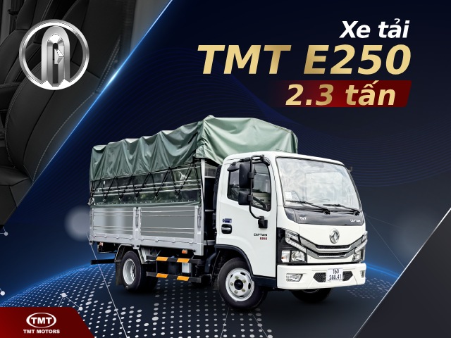 Đánh giá xe tải TMT 2T3 Captain E250 chi tiết nhất