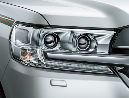 đèn pha xe toyota land cruiser 2021