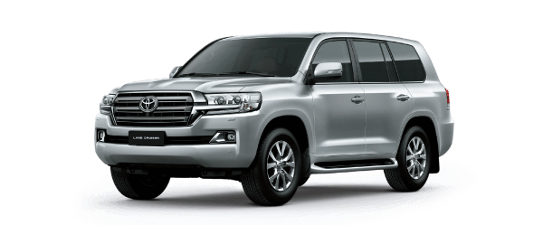 toyota Land Cruiser 2021 màu ghi bạc