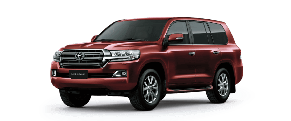 xe toyota Land Cruiser 2021 màu xám