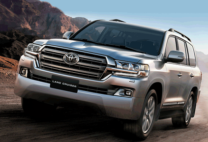 hình ảnh xe toyota land cruiser 2021