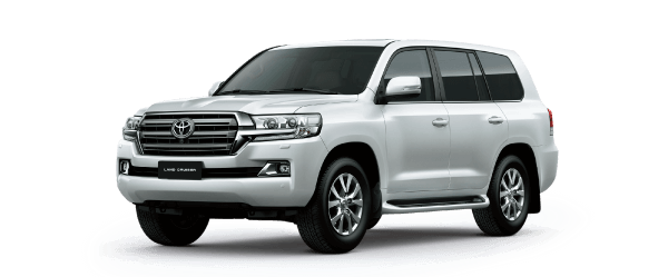 toyota Land cruiser 2021 màu trắng ngọc trai
