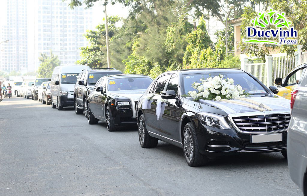 Cho thuê xe siêu sang Maybach s600 phục vụ cưới hỏi