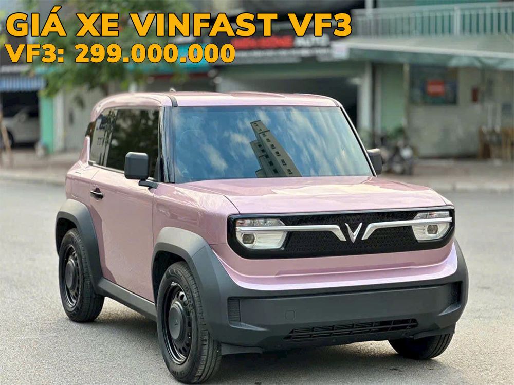 Giá xe vinfast vf3 mới nhất