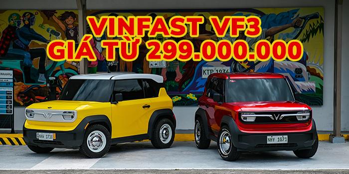 gia xe vinfast vf3 moi nhat nhiều ưu đãi hấp dẫn