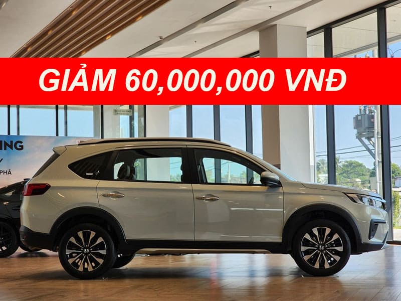 Giá lăn bánh Honda BR-V tháng 6/2026 Giảm hơn 60 triệu đồng