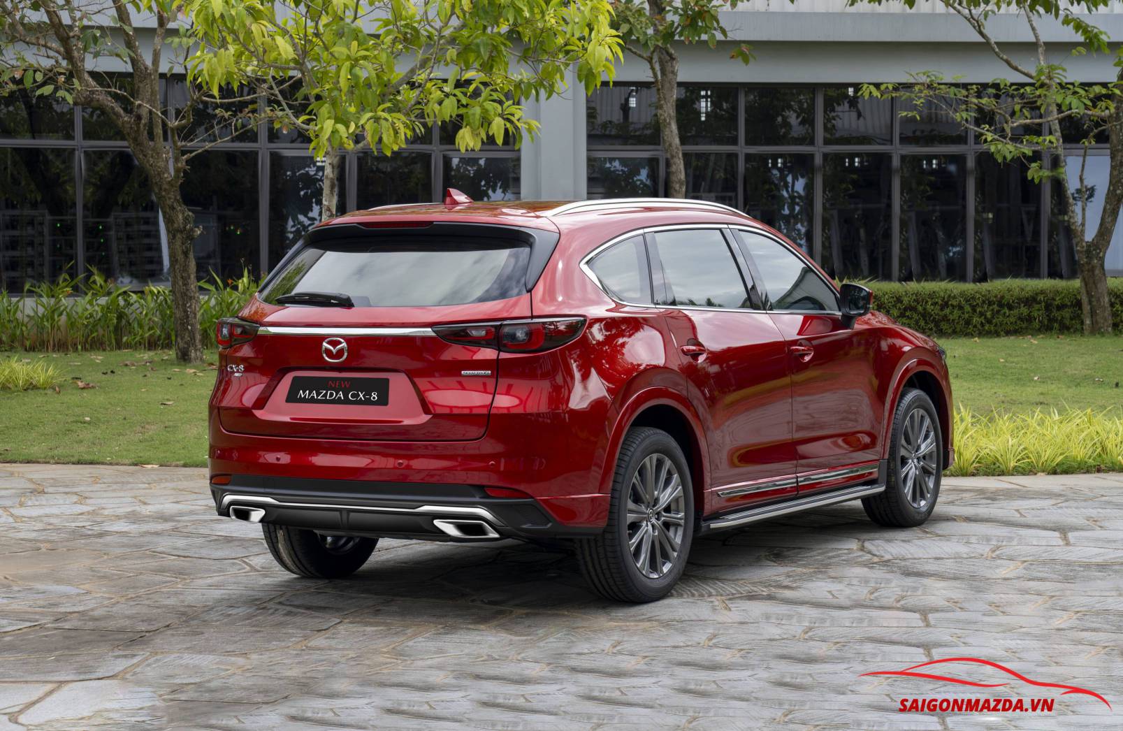 Đuôi xe New Mazda Cx8