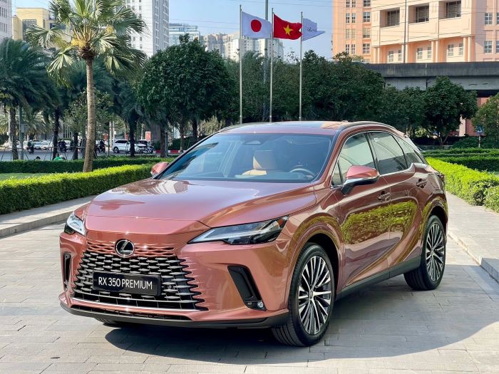 Lexus RX 350h Premium màu đồng Sonic Copper (4Y5)