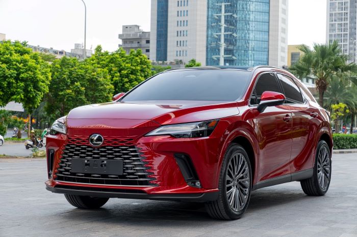 Lexus RX 350h Premium màu đỏ Red Mica (3R1)