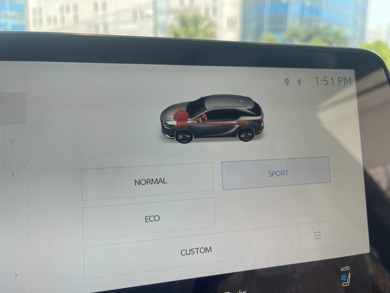 chế đô lái của Lexus RX 350h premium