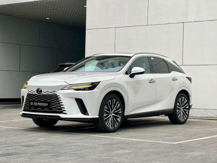 Lexus RX 350h màu trắng sonic quartz (085)