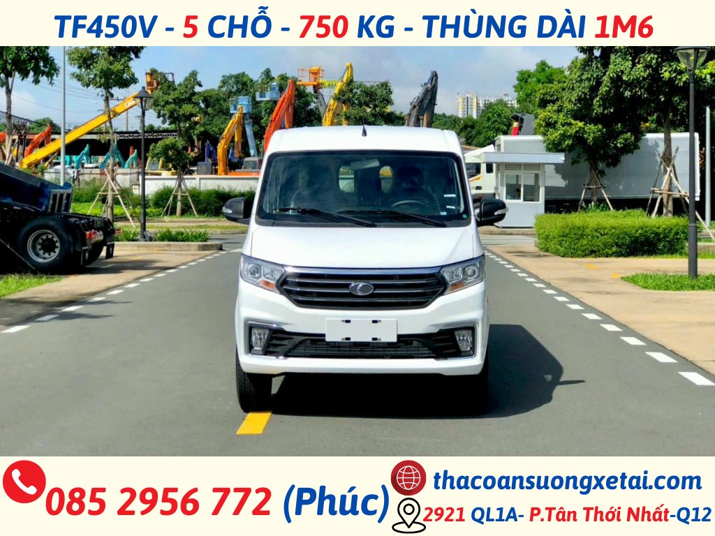 giá xe tải van thaco