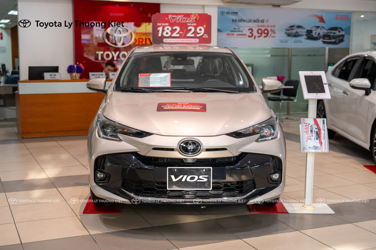 Toyota Vios 2024 - Ngoại Thất Đầu Xe Vios