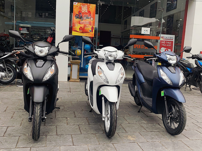 Giá các phiên bản Honda Vision 2021
