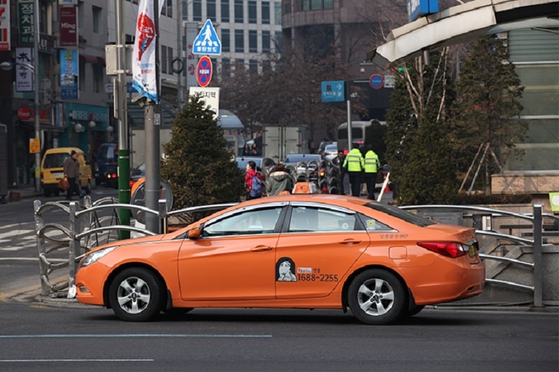 Taxi tại Hàn có cước phí tương đối đắt