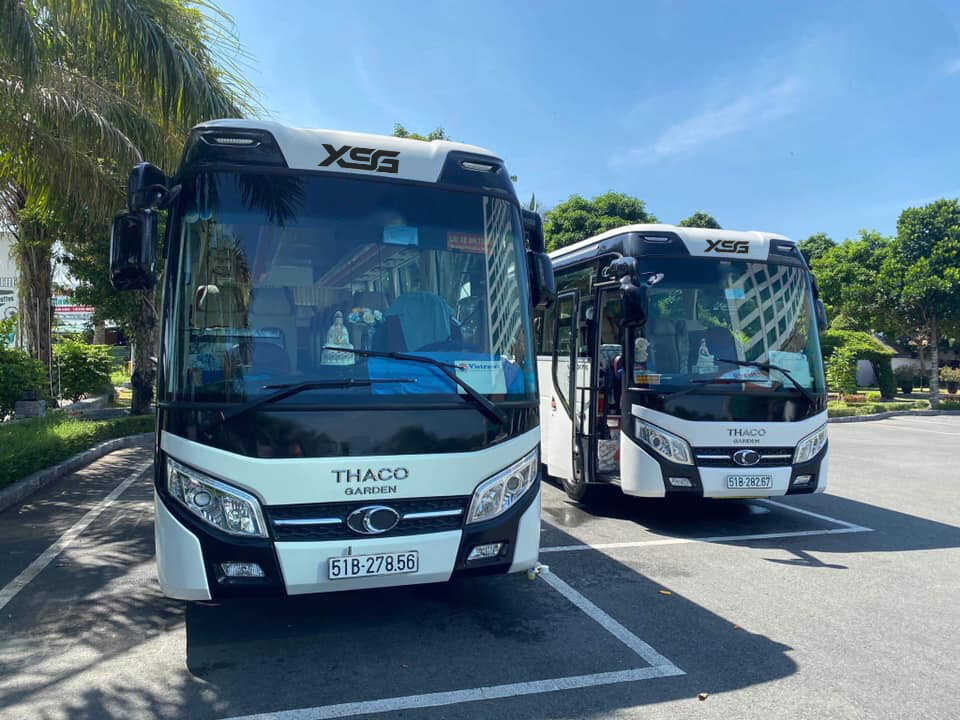 hình ảnh xe thaco 29 chỗ
