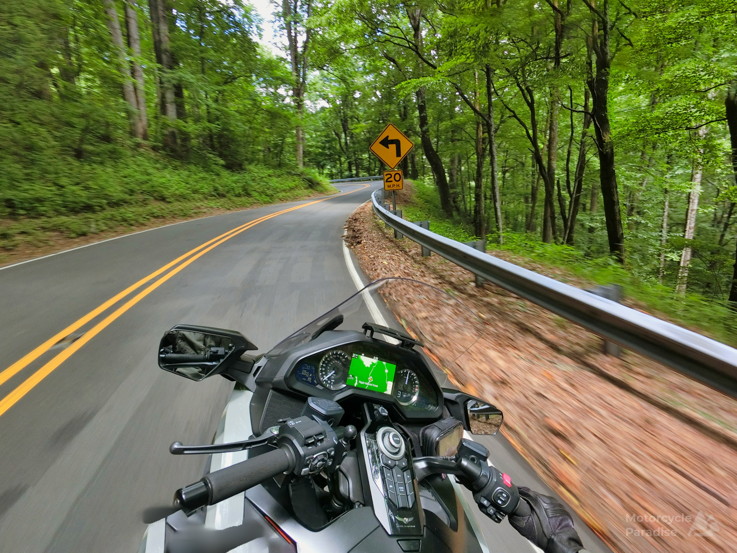 7 days with the new Honda Goldwing.