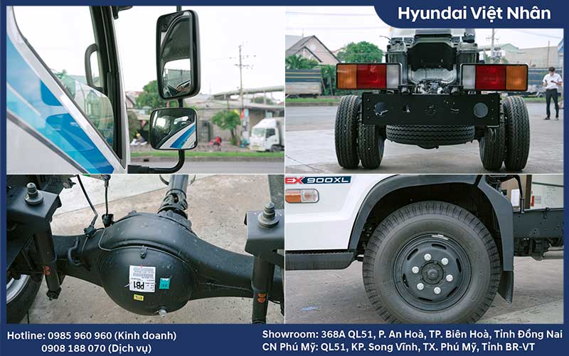 Các chi tiết ngoại thất EX900XL