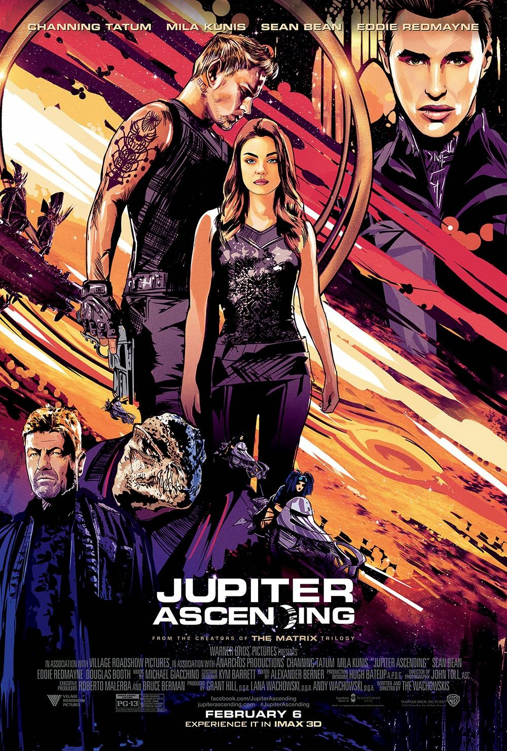 Jupiter Ascending (2015) poster