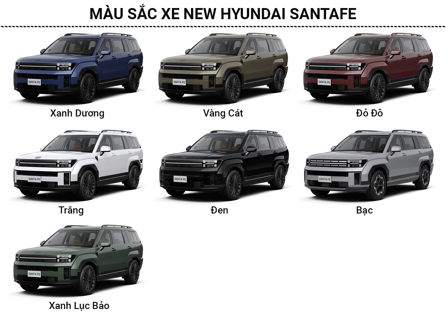 Hyundai SantaFe Hybrid 2026: Giá xe lăn bánh, trả góp & khuyến mãi mới nhất