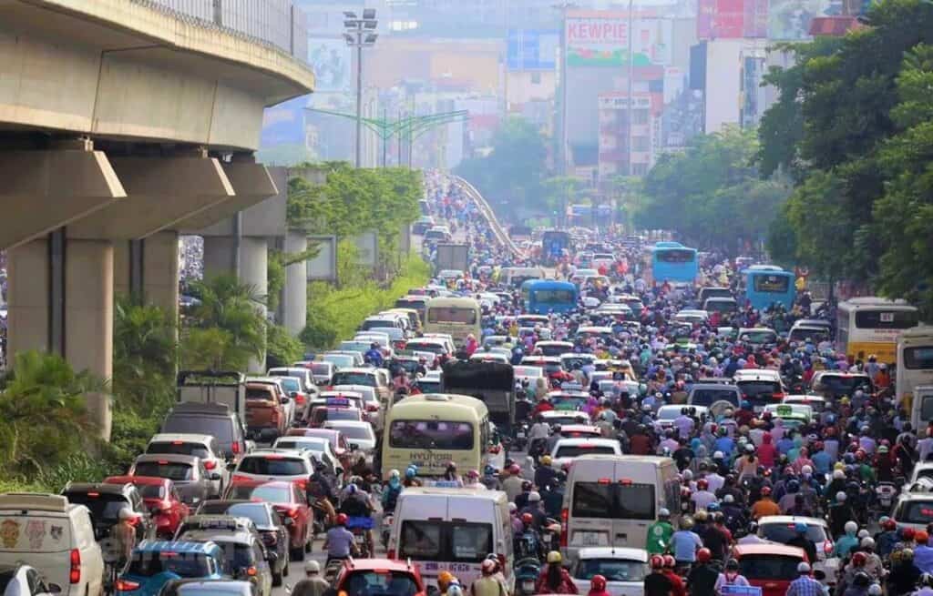 tình trạng thiếu bãi đỗ xe
