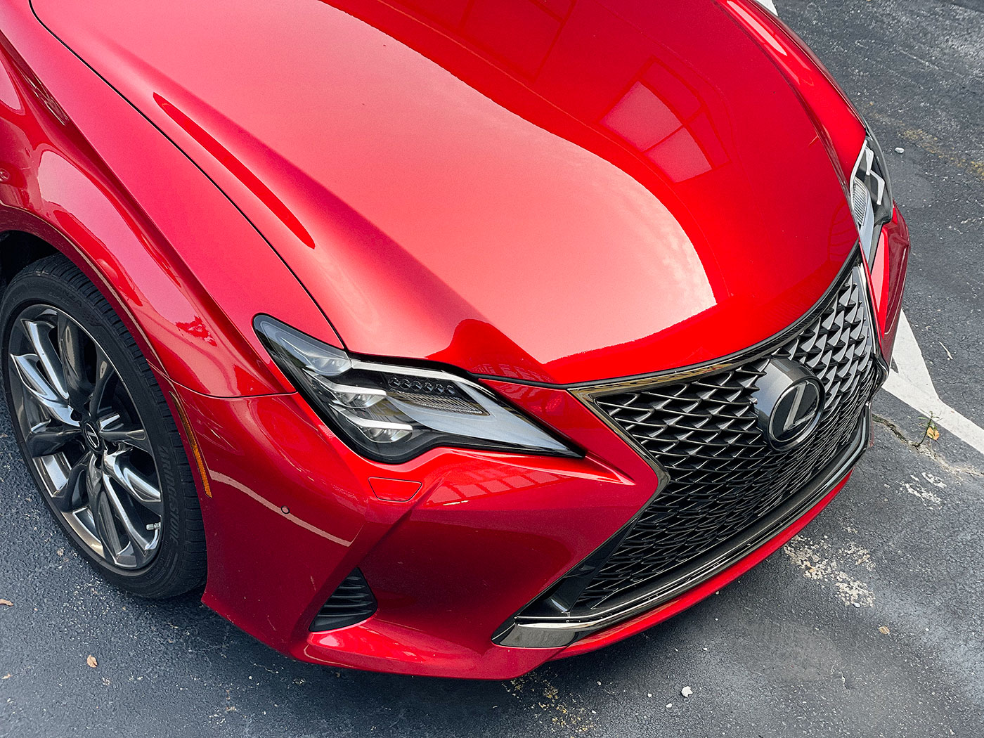 Lexus RC F SPORT Driving
