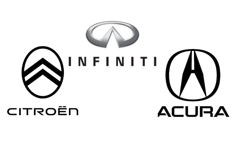 3 thương hiệu có logo xe hơi chữ V ngược