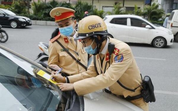 Vi phạm lỗi đi vào đường cấm ô tô theo giờ
