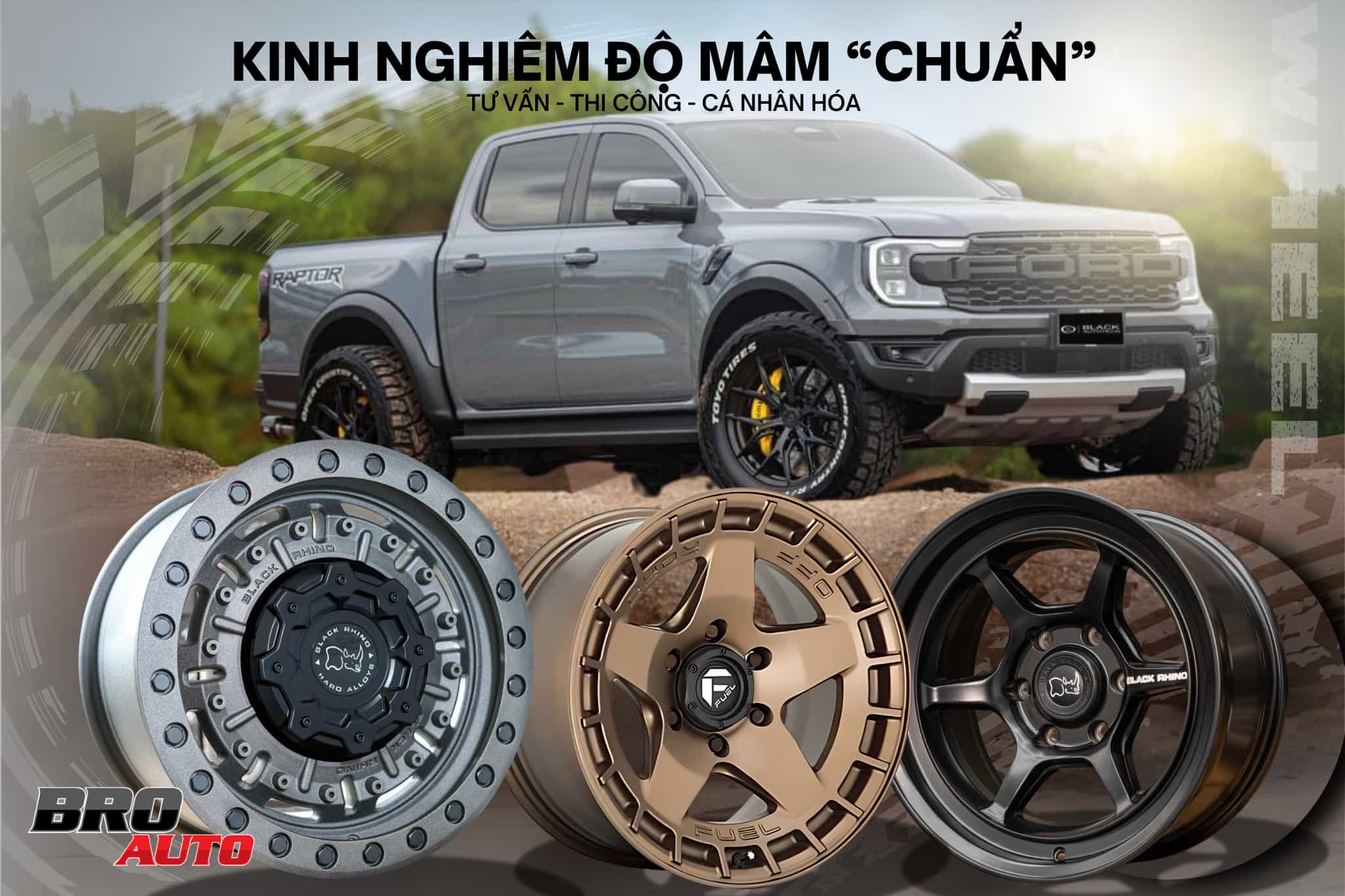 Kinh nghiệm lựa chọn mâm xe ô tô phù hợp