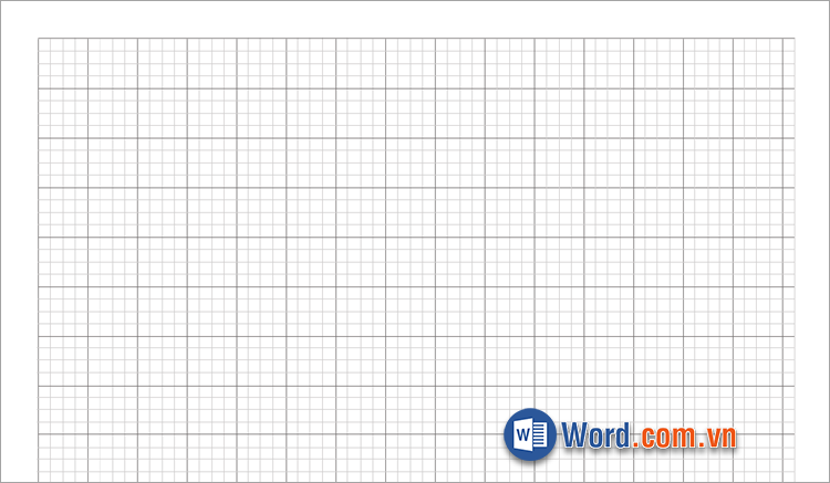 Mẫu giấy 4 ô ly chuẩn file Word