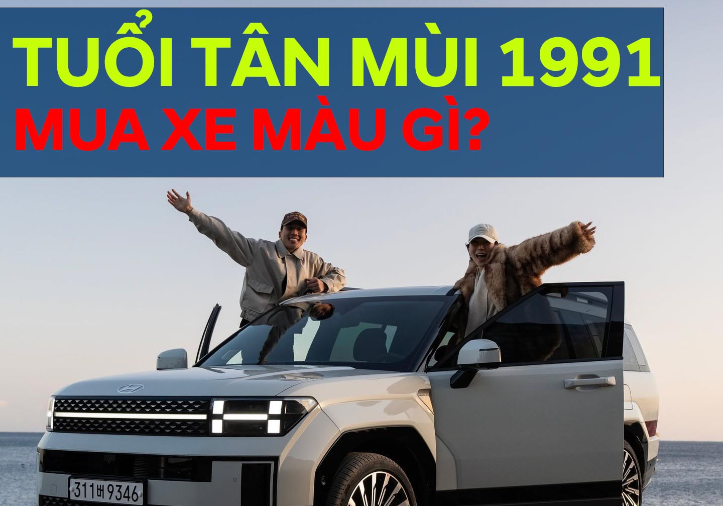 Tuổi Tân Mùi 1991 mua xe ô tô hợp màu gì?