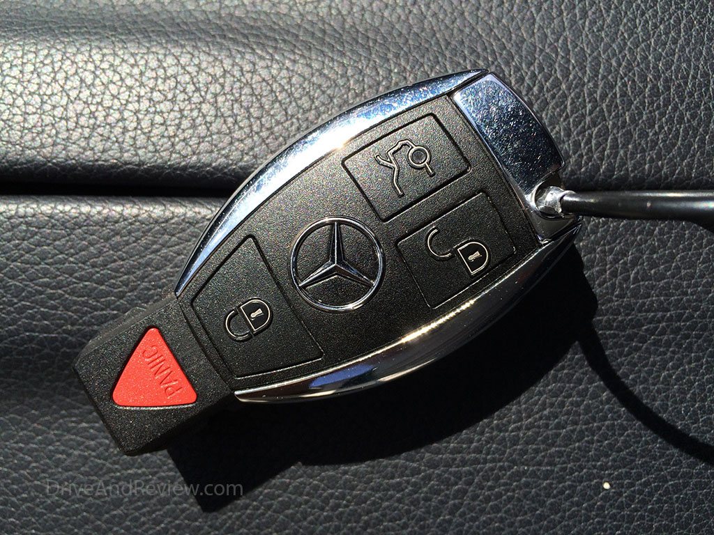 mercedes e350 key fob buttons